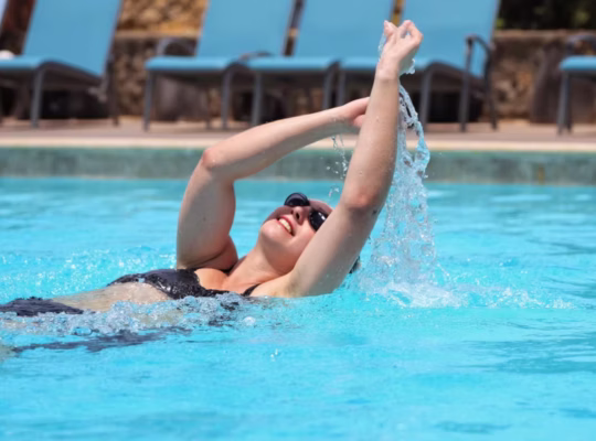 swimming and lose weight